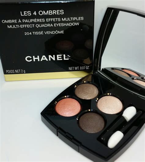 chanel les 4 ombtes 204 tisse vendome review|Chanel Les 4 Ombres Collection for Spring 2014, .